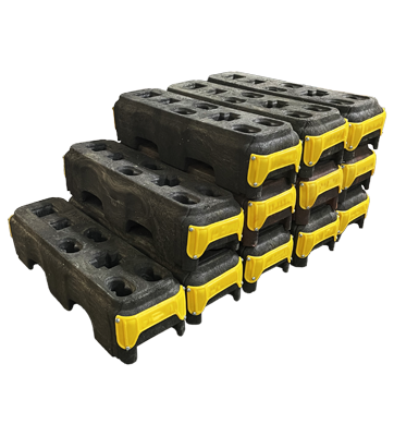 Intrustion Moulded Fence Bases